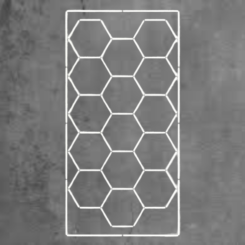 Hexagon Led Panel 14 Grid